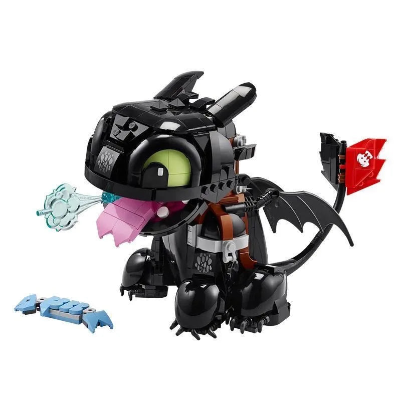 How To Train Your Dragon: Toothless Building Set – 784 PCS Model Kit for Adults