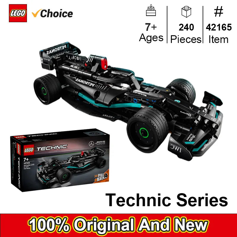 LEGO Technic Mercedes-AMG F1 W14 E Performance Pull-Back Car, 175 PCS