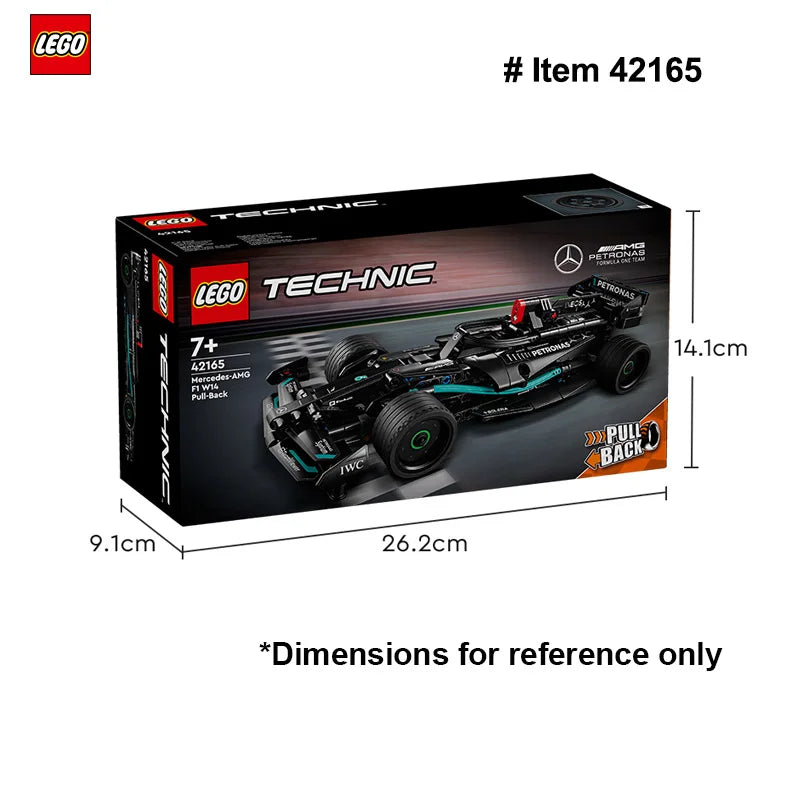 LEGO Technic Mercedes-AMG F1 W14 E Performance Pull-Back Car, 175 PCS