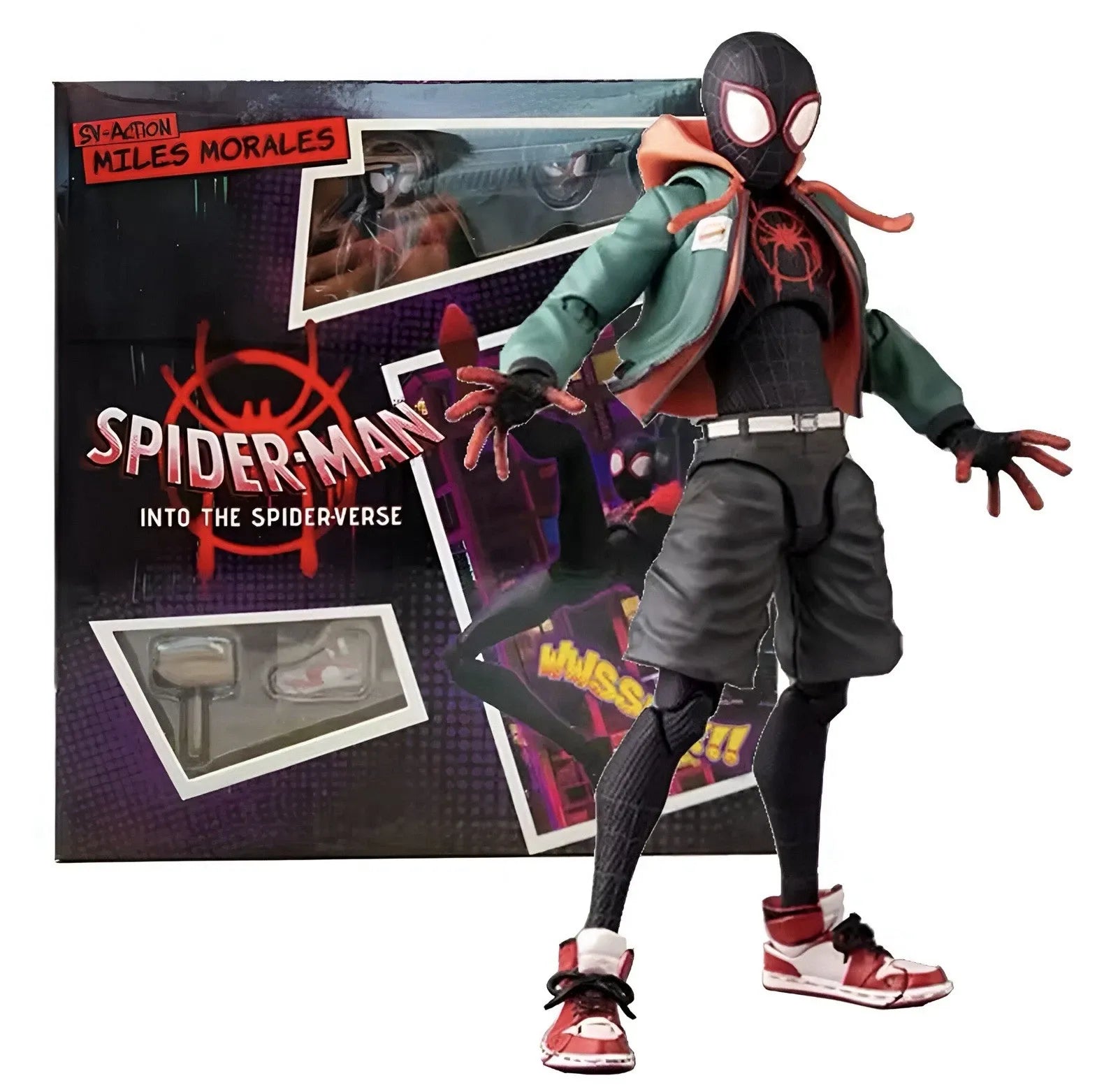 Miles Morales Spider-Man Figure – Into the Spider-Verse Collectible
